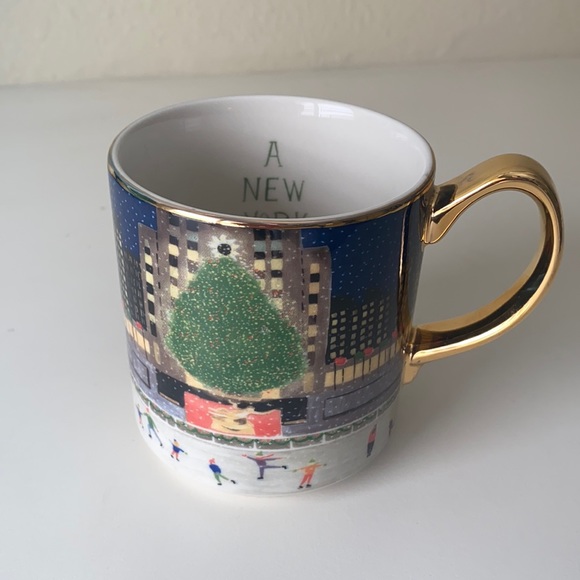 Anthropologie A New York Holiday Mug NWT